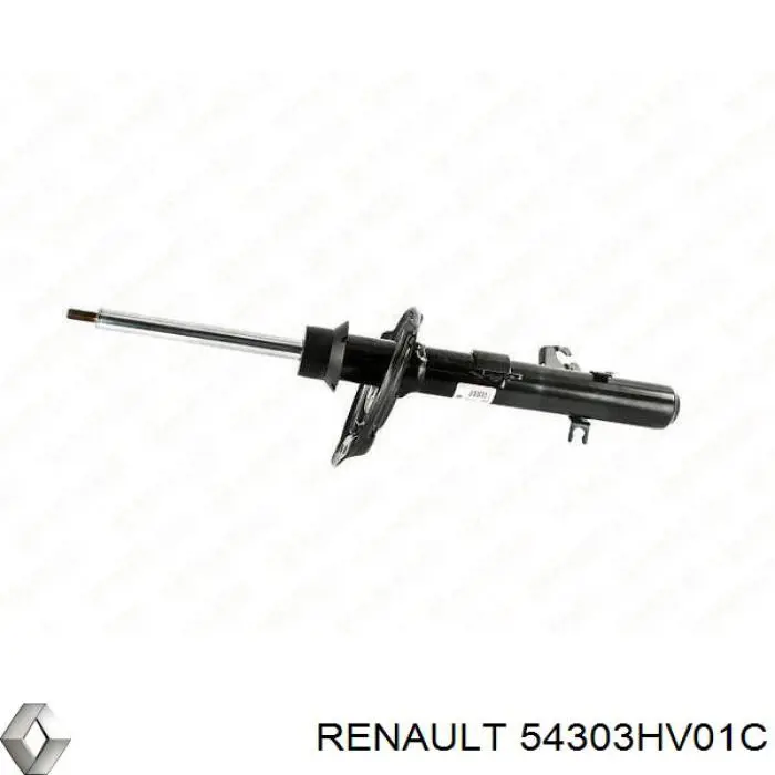 Амортизатор передньої підвіски, лівий Renault (RVI) 54303HV01C ціна, від 64.61 USD