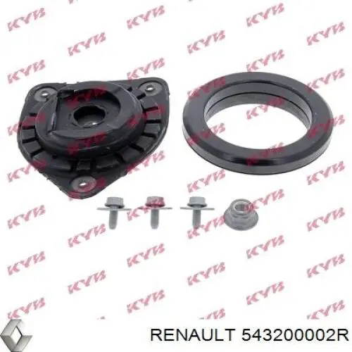 Опора стійки амортизатора переднього Renault (RVI) 543200002R ціна, від 33.21 USD
