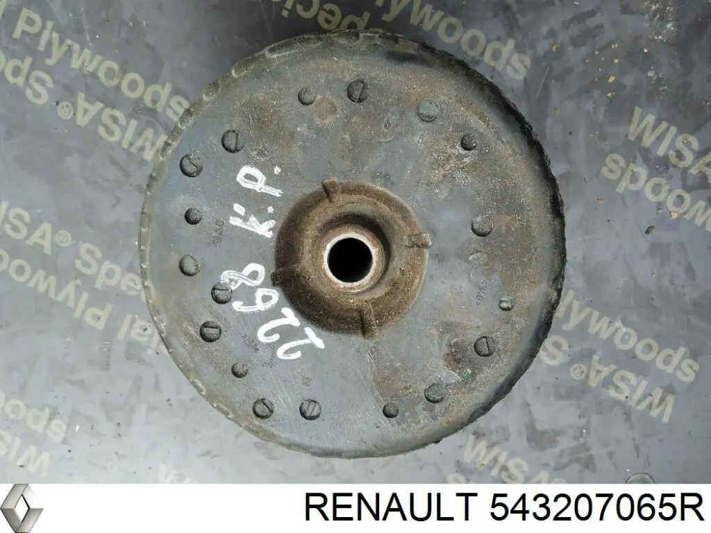 Подушка амортизатора переднього Renault (RVI) 543207065R