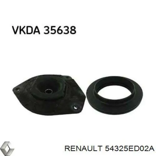 Купити 54325ED02A Renault (RVI) Підшипник опорний амортизатора, переднього