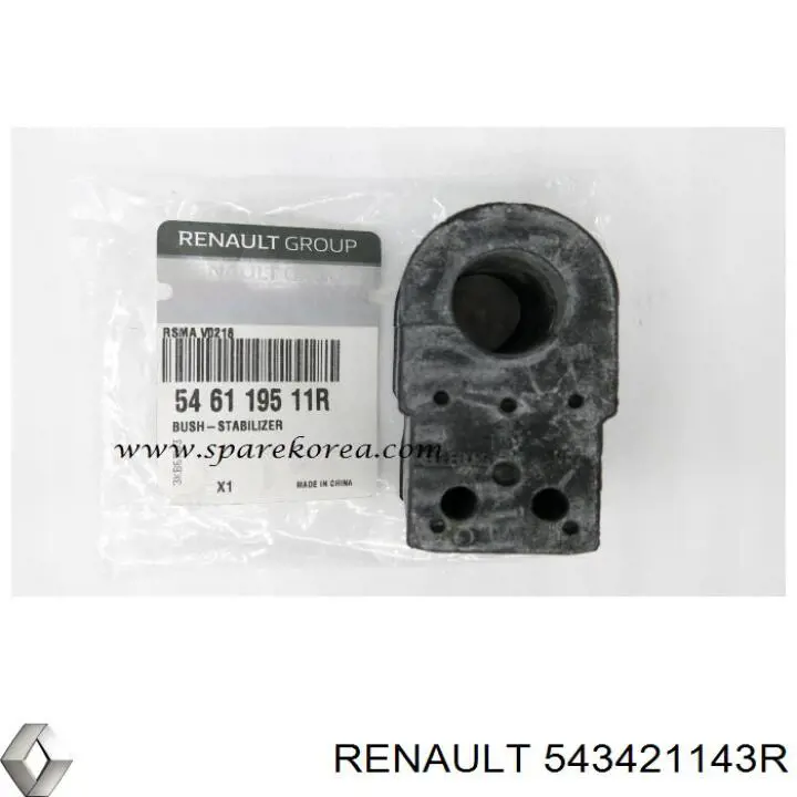 Купити 543421143R Renault (RVI) Подушка стабілізатора передня
