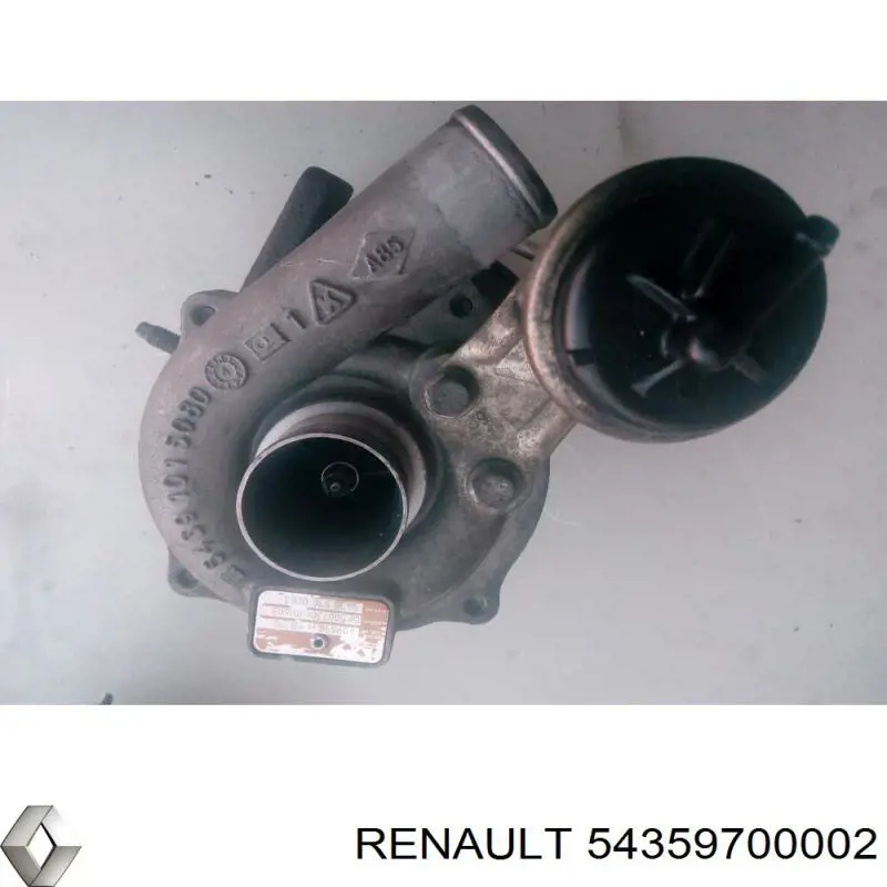 54359700002 Renault (RVI) турбіна