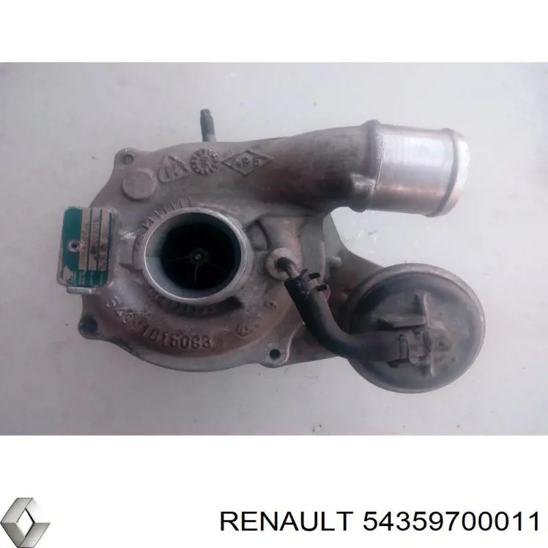 Турбіна Renault (RVI) 54359700011 ціна, від 142.46 USD