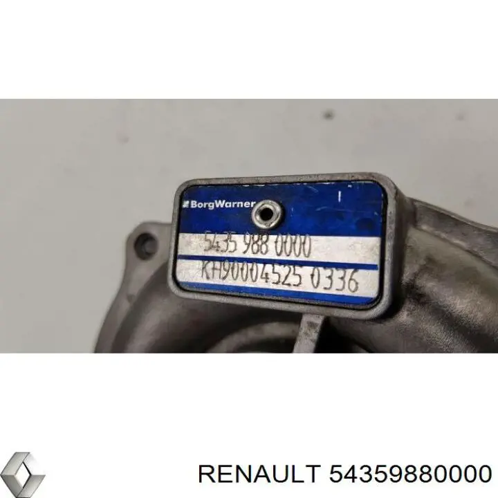 Турбіна 54359880000 Renault (RVI)