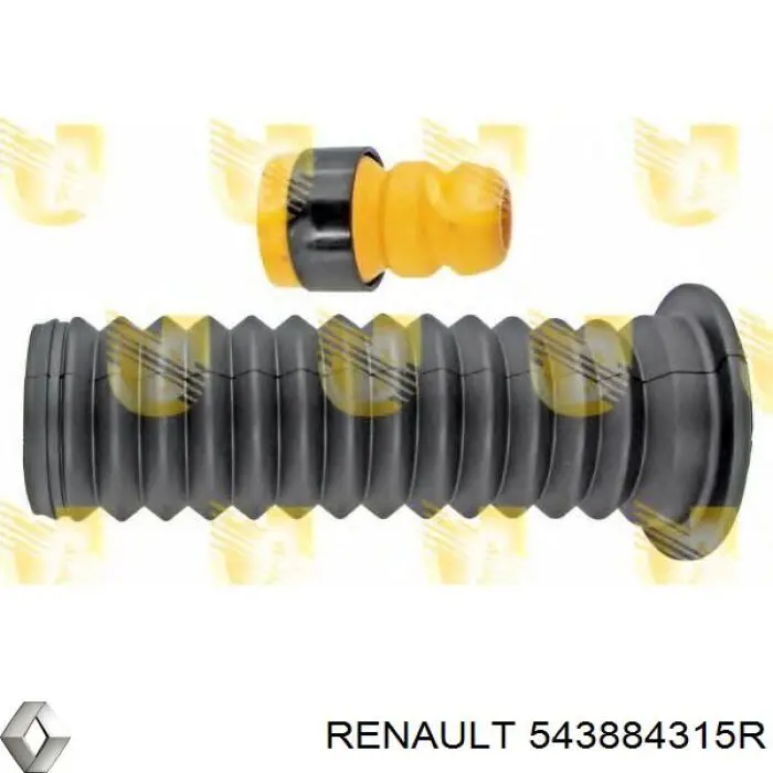 Купити 543884315R Renault (RVI) Пильник амортизатора переднього