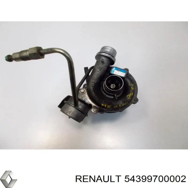 Турбокомпресор Renault (RVI) 54399700002