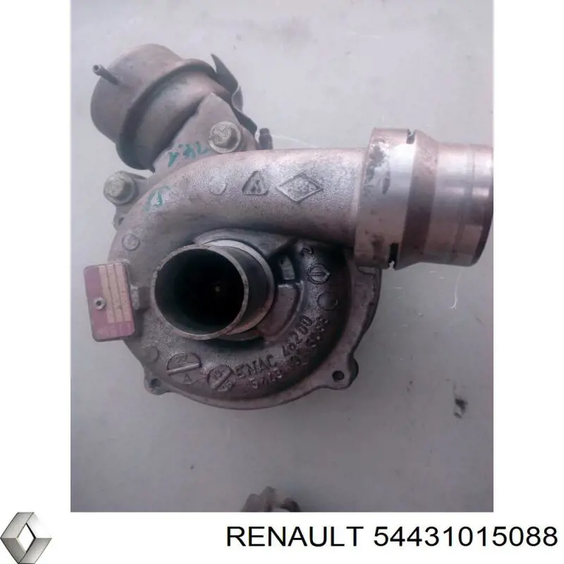 Турбіна Renault (RVI) 54431015088 ціна, від 155.02 USD