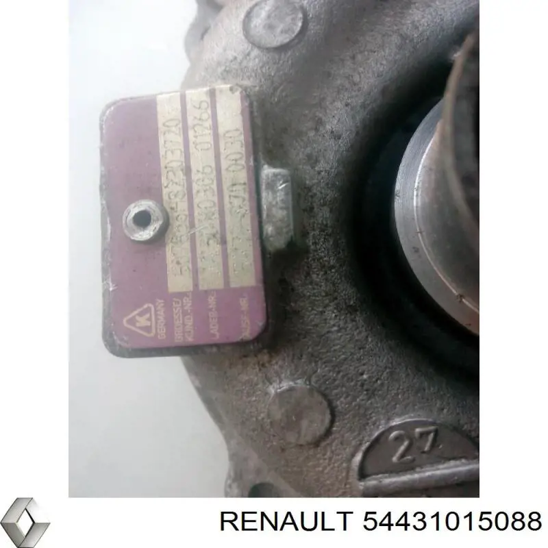 Купити 54431015088 Renault (RVI) Турбіна