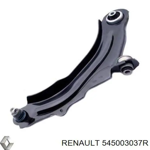 Правий важіль передній нижній підвіски Renault (RVI) 545003037R