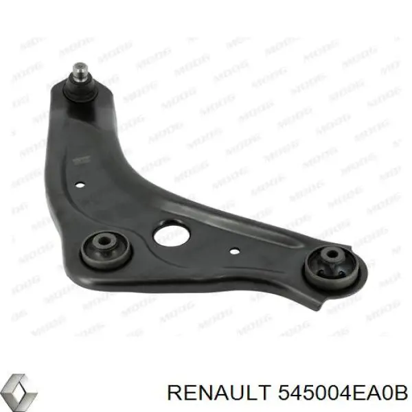 Важіль передньої підвіски нижній, правий Renault (RVI) 545004EA0B ціна, від 62.35 USD