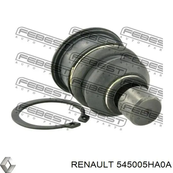 Важіль передньої підвіски нижній, правий 545005HA0A Renault (RVI)