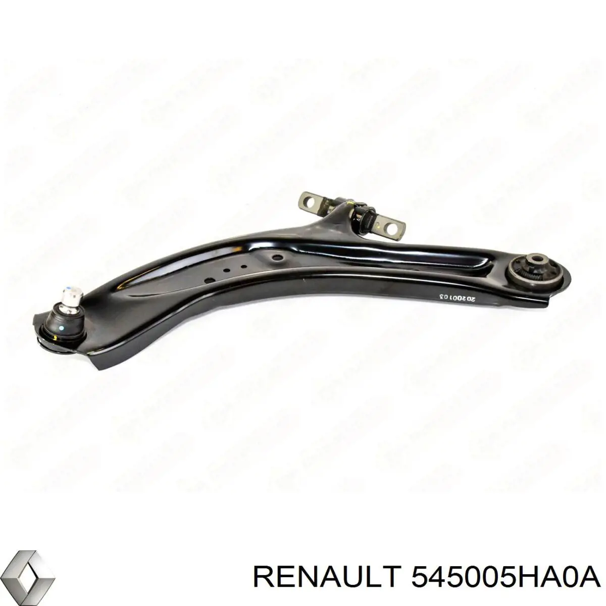 545005HA0A Renault (RVI) Важіль передньої підвіски нижній, правий