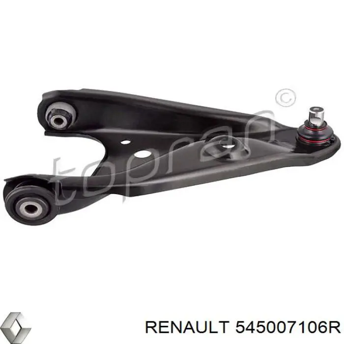 545007106R Renault (RVI) важіль передньої підвіски нижній, правий