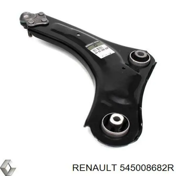 Важіль передньої підвіски нижній, правий 545008682R Renault (RVI)