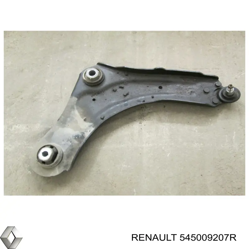 Купити 545009207R Renault (RVI) Важіль передньої підвіски нижній, правий