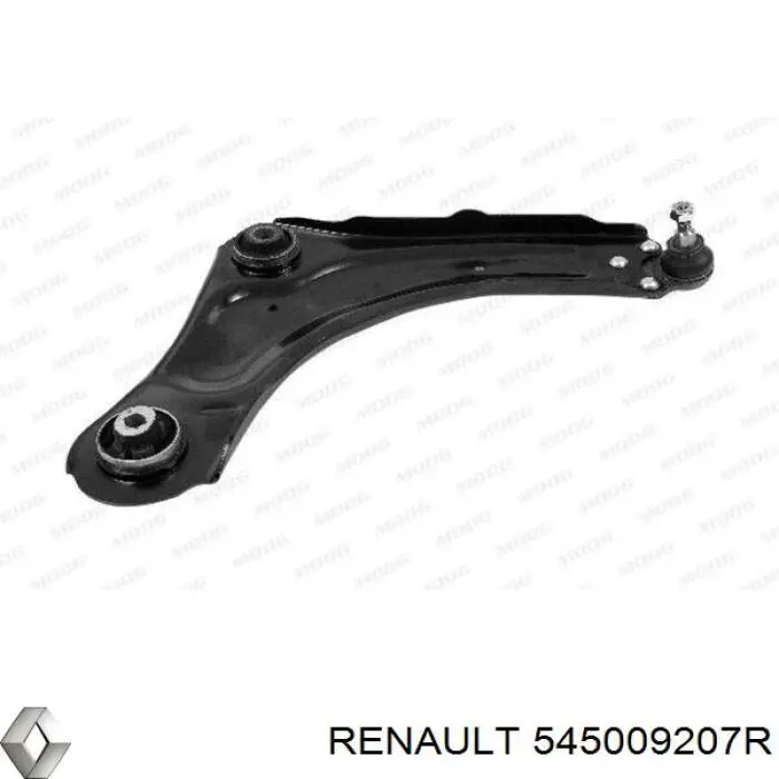 Важіль передньої підвіски нижній, правий Renault (RVI) 545009207R ціна, від 39.41 USD