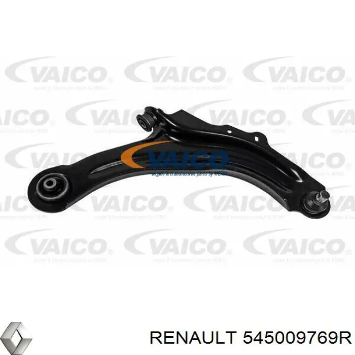 Купити 545009769R Renault (RVI) Важіль передньої підвіски нижній, правий