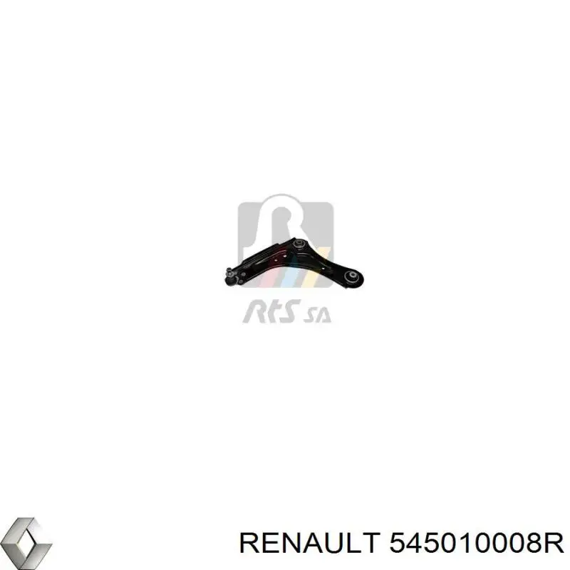 545010008R Renault (RVI) важіль передньої підвіски нижній, лівий