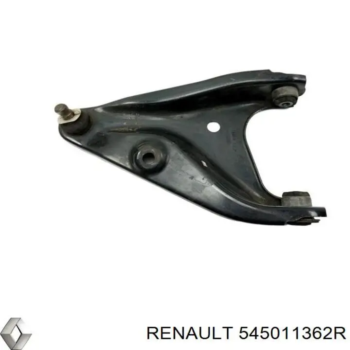Важіль передньої підвіски нижній, лівий 545011362R Renault (RVI)