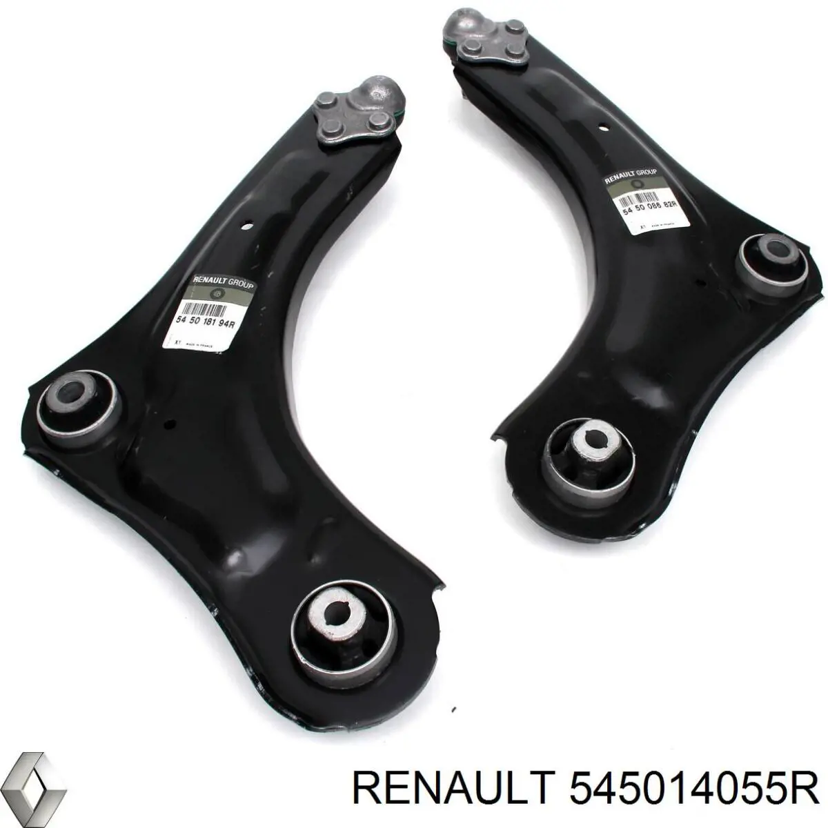 Важіль передньої підвіски нижній, лівий 545014055R Renault (RVI)