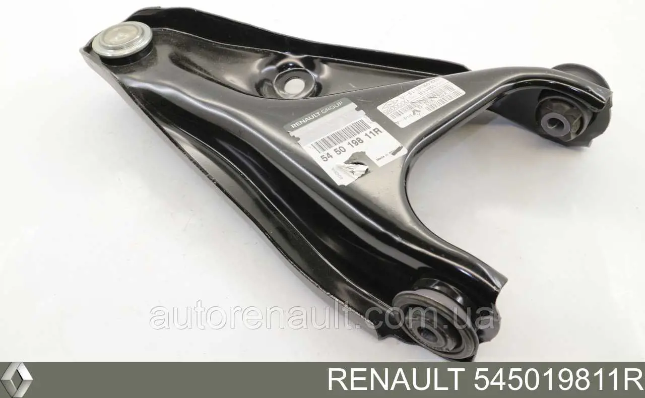 Купити 545019811R Renault (RVI) Лівий важіль передній нижній підвіски