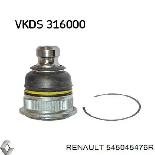  545045476R Renault (RVI)