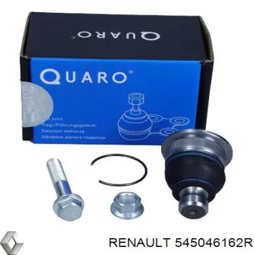 Важіль передньої підвіски нижній, правий 545046162R Renault (RVI)