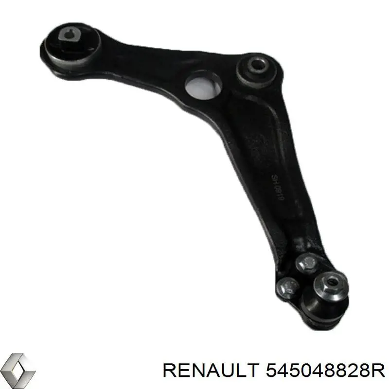 Важіль передньої підвіски нижній, правий 545048828R Renault (RVI)