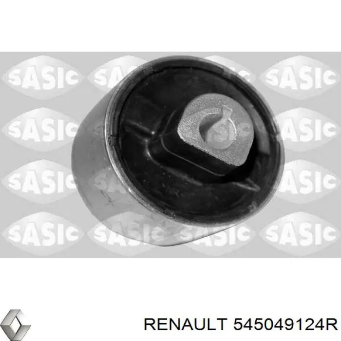 Важіль передньої підвіски нижній, правий 545049124R Renault (RVI)