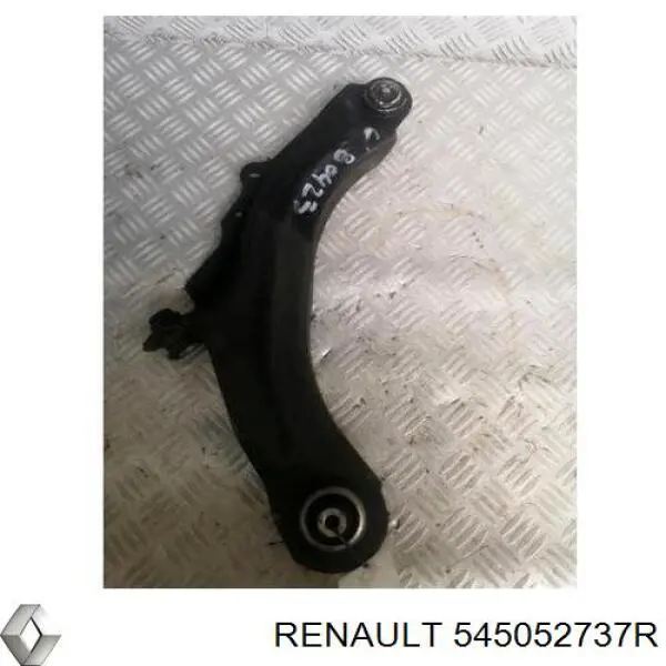 Важіль передньої підвіски нижній, лівий 545052737R Renault (RVI)