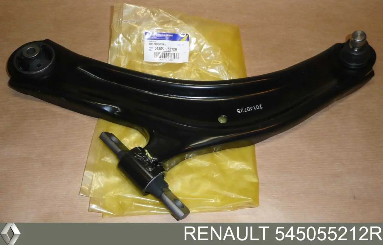 Купити 545055212R Renault (RVI) Лівий важіль передній нижній підвіски