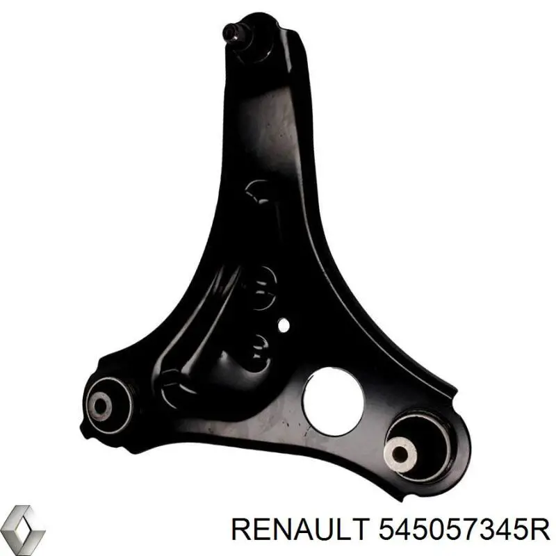 Важіль передньої підвіски нижній, лівий 545057345R Renault (RVI)