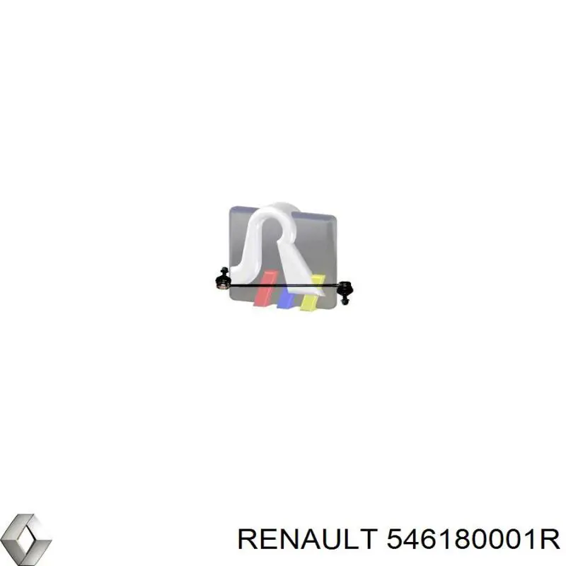 Стійка стабілізатора переднього 546180001R Renault (RVI)