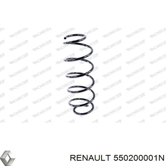 Купити 550200001N Renault (RVI) Задні пружини