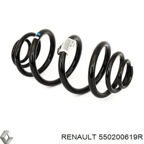 Пружина задня Renault (RVI) 550200619R ціна, від 39.32 USD
