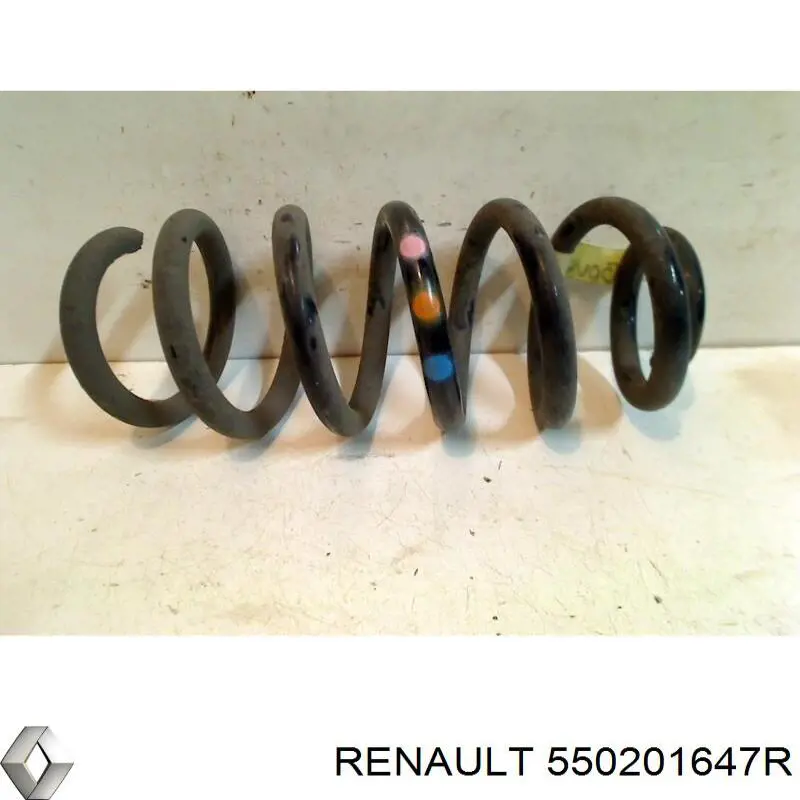 Пружина задня Renault (RVI) 550201647R ціна, від 22.83 USD