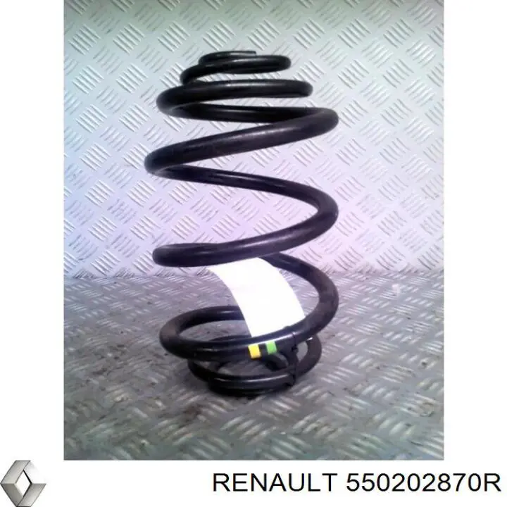 Пружина задня 550202870R Renault (RVI)