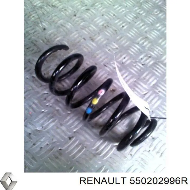 Пружина задня Renault (RVI) 550202996R ціна, від 21.26 USD