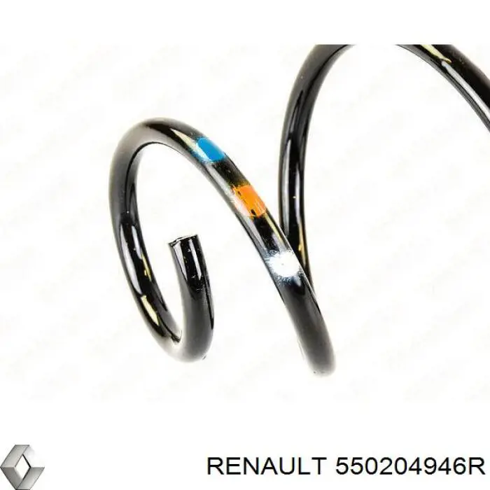 550204946R Renault (RVI) пружина задня