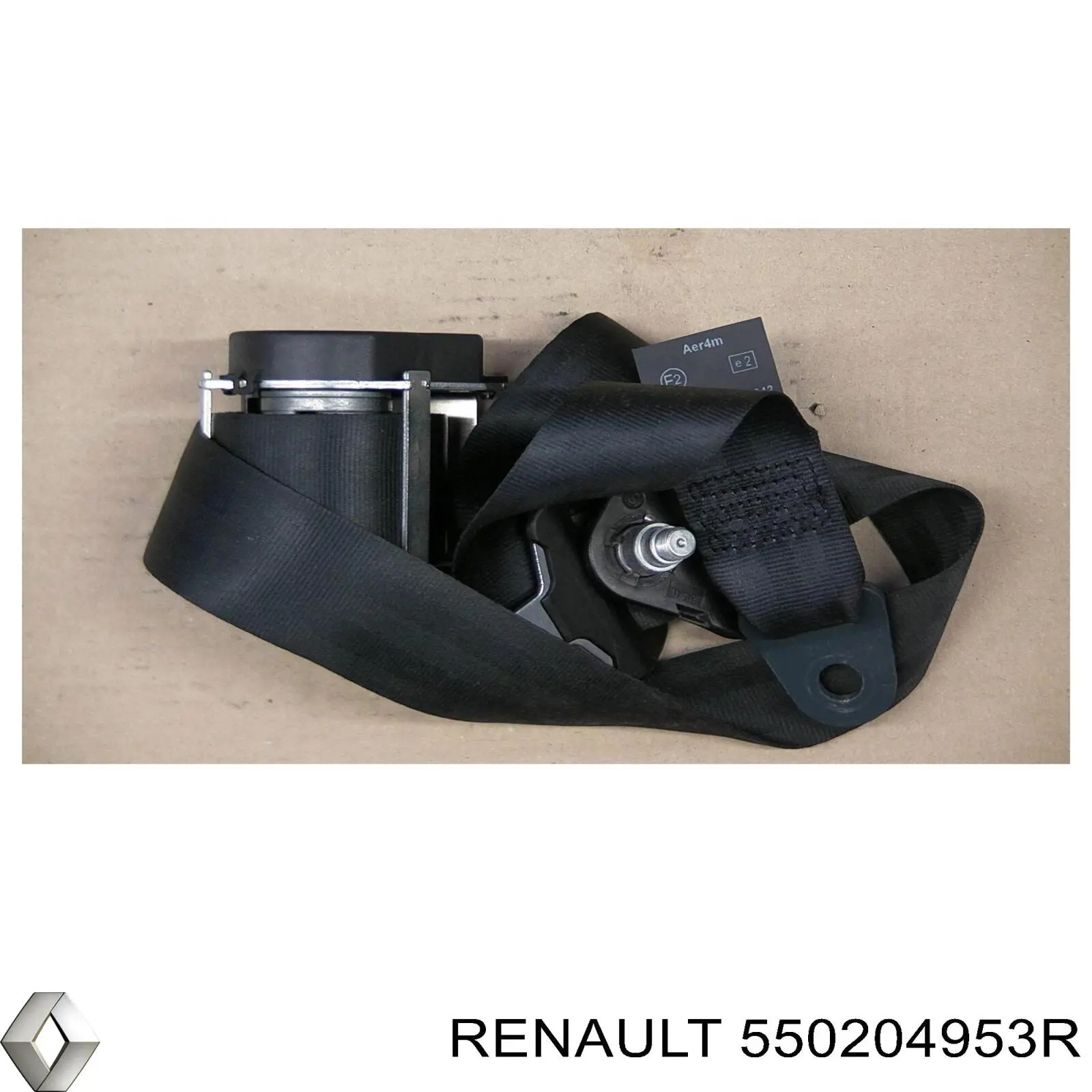 550204953R Renault (RVI) пружина задня