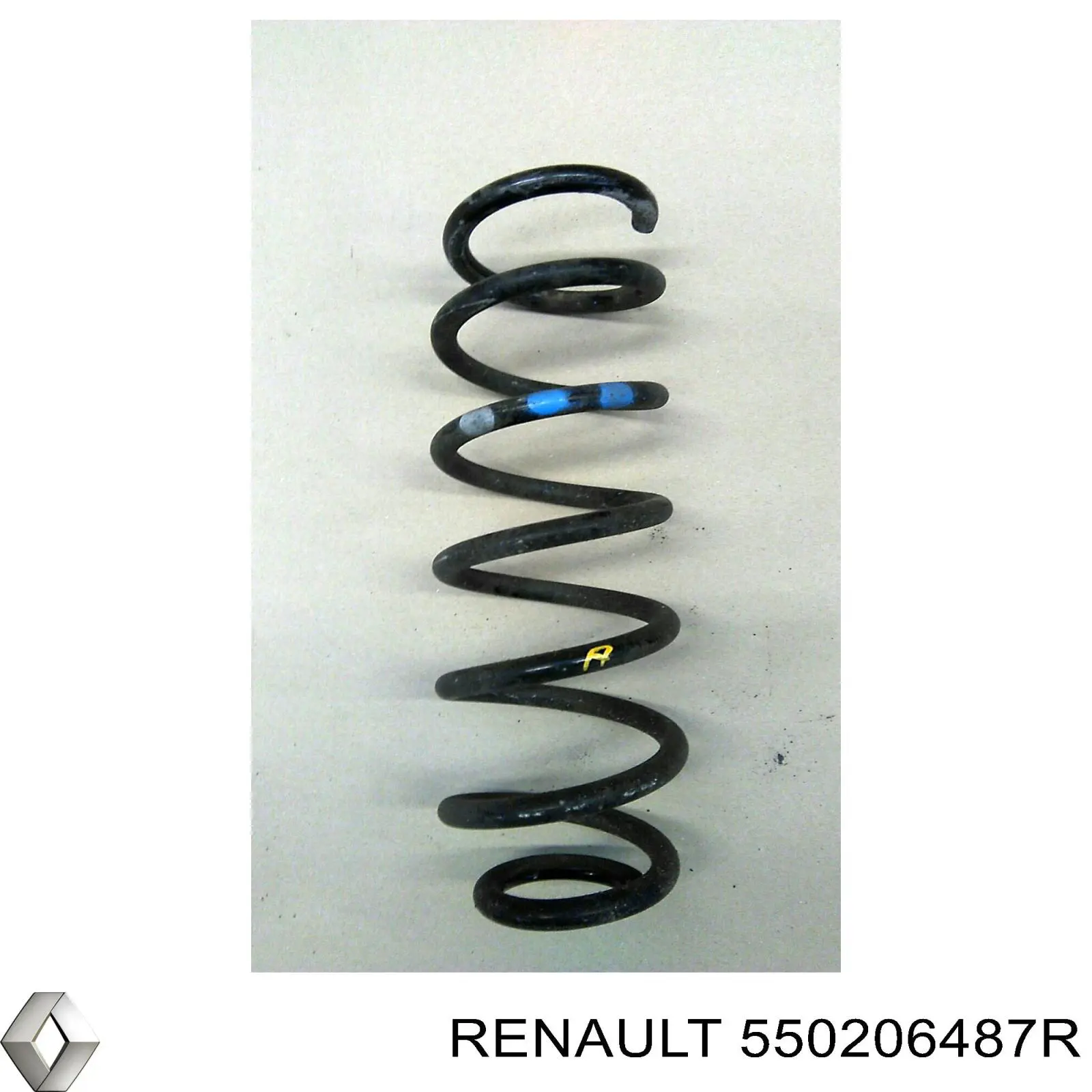 Пружина задня Renault (RVI) 550203174R ціна, від 37.34 USD