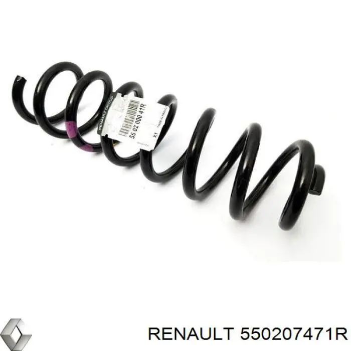 550207471R Renault (RVI) пружина задня