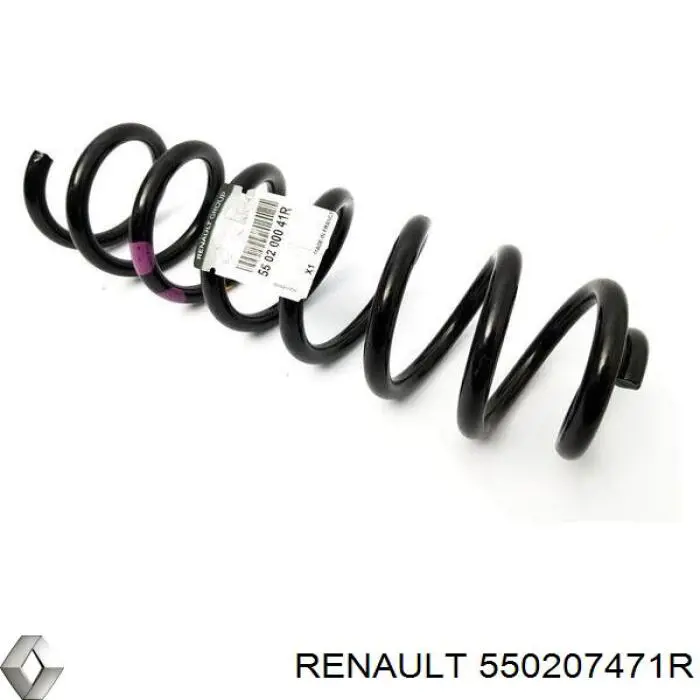 550207471R Renault (RVI) Пружина підвіски задня