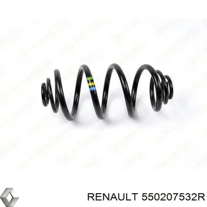 Пружина задня Renault (RVI) 550207532R ціна, від 50.24 USD