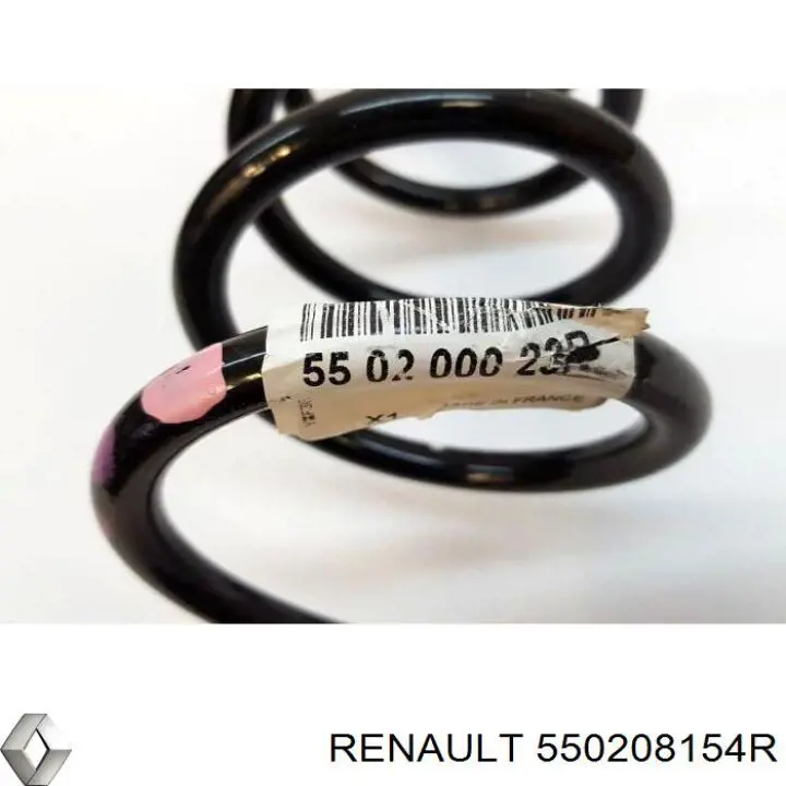 Пружина задня Renault (RVI) 550208154R ціна, від 48.66 USD