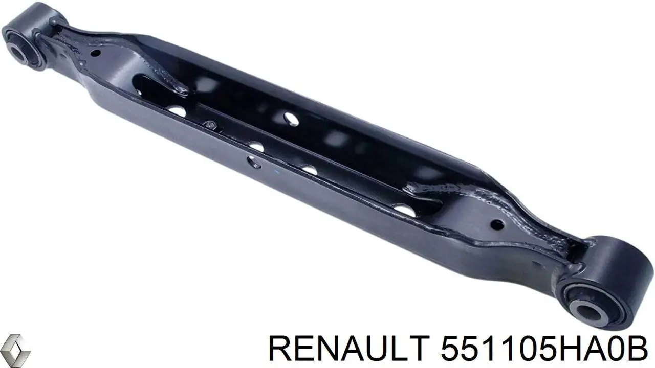 Важіль задньої підвіски нижній, правий Renault (RVI) 551105HA0B ціна, від 14.84 USD