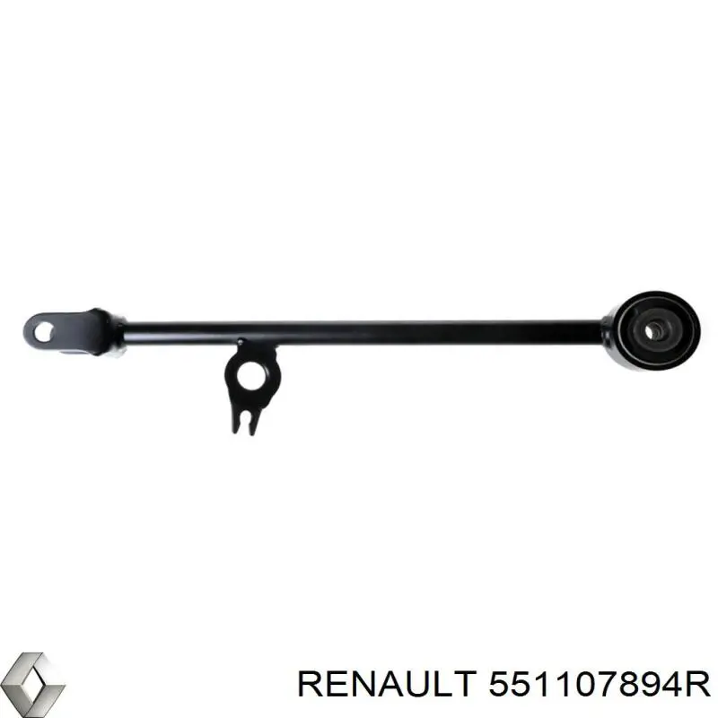 Важіль/тяга задньої підвіски подовжній нижній, правий Renault (RVI) 551107894R ціна, від 24.86 USD