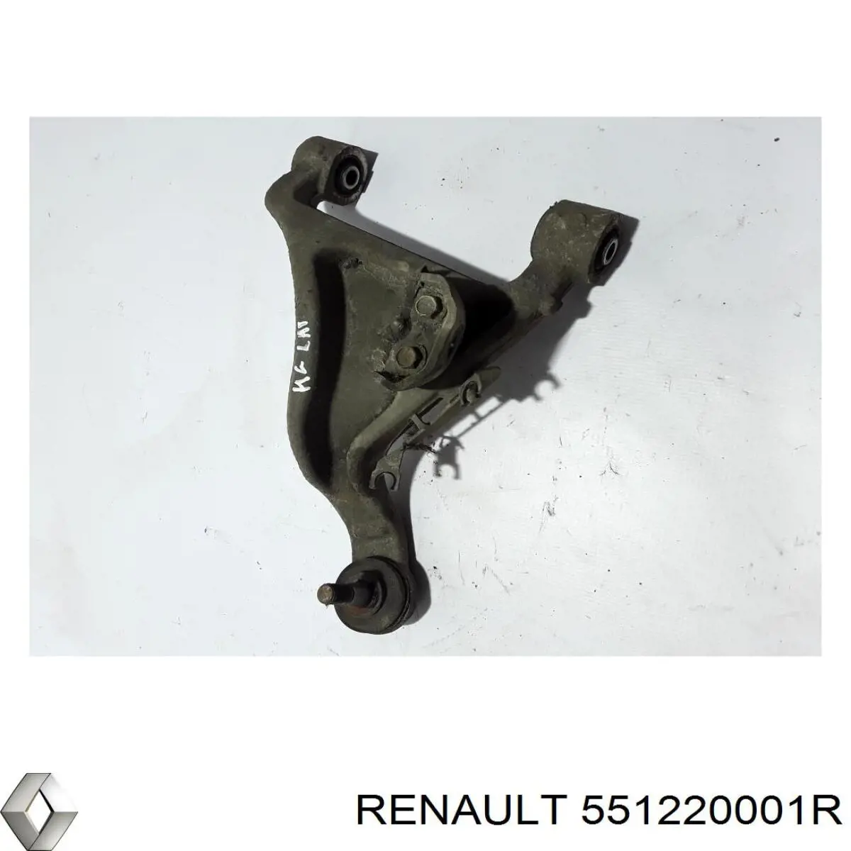 Купити 551220001R Renault (RVI) Важіль задньої підвіски верхній, лівий