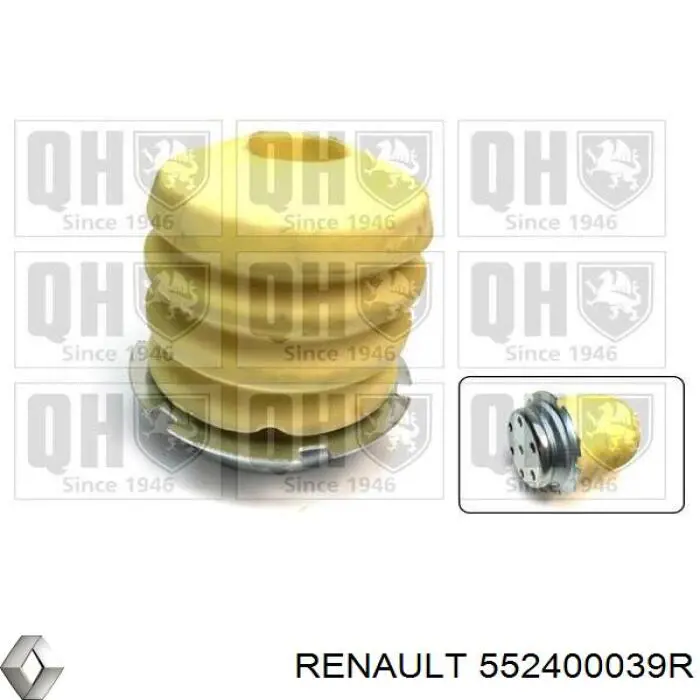 552400039R Renault (RVI) Відбійник задньої ресори