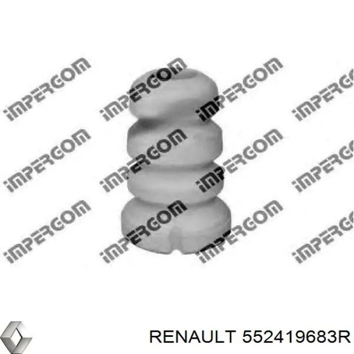 Відбійник на задні амортизатори Renault (RVI) 552419683R ціна, від 43.70 USD